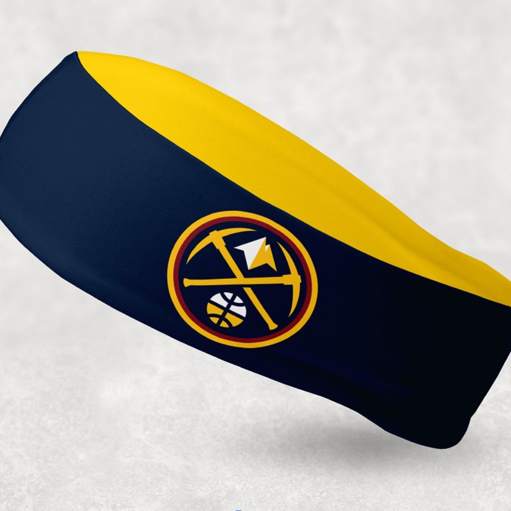 NEW - Reversible Denver Nuggets Headband